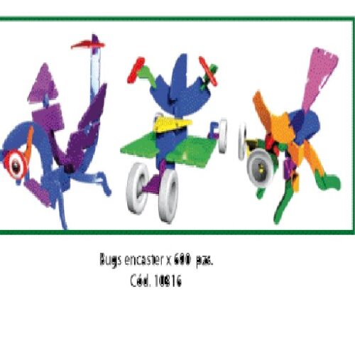 NEW PLAST BUGS ENCASTRE X 600 PVC