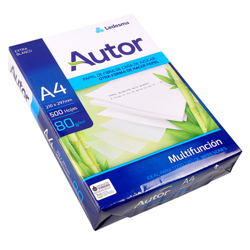 RESMA A4 AUTOR 80GR                               