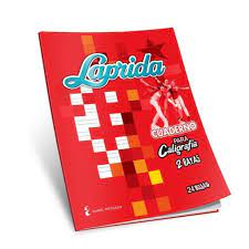 CUADERNO CALIGRAFIA LAPRIDA 24 HJ DOBLE RAYADO