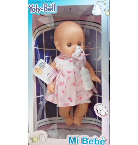 BEBE YOLY BELL TOMA MAMADERA HACE PIPI CD.190