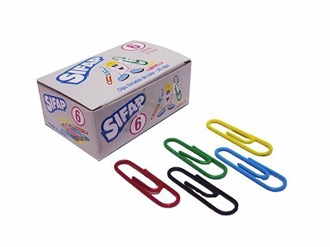 CLIPS Nº 6 X 50 FORRADO / COLOR SIFAP