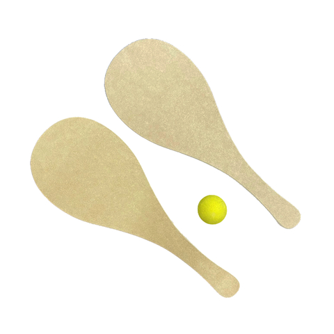 PALETAS DE PLAYA C/ PELOTA DE GOMA