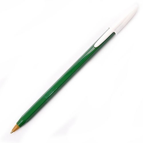 BOLIGRAFO BIC OPACO VERDE X UNIDAD
