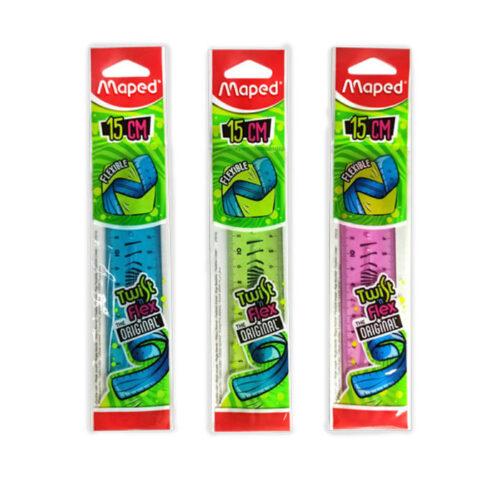 REGLA MAPED TWISTN FLEX  X 15 CM