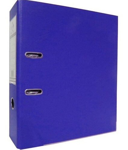 BIBLIORATO PLASTICO A4 AZUL LOMO ANCHO