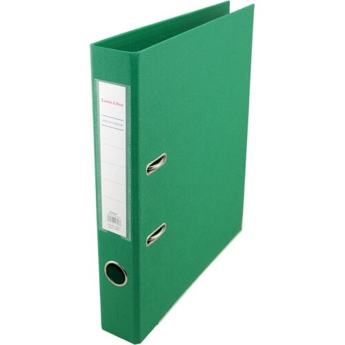 BIBLIORATO PLASTICO OFICIO VERDE MZ L/ANCHO