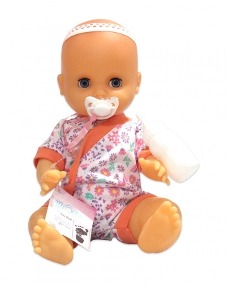 BEBE YOLY BELL CON PELELA Y PAÑALI CD 124