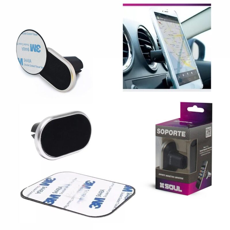 SOPORTE DE CELULAR AUTO MAGNETICO SOUL