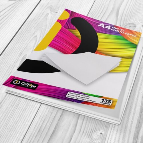 HOJA A4 FOTOGRAFICA 135 GR.GLOSSY