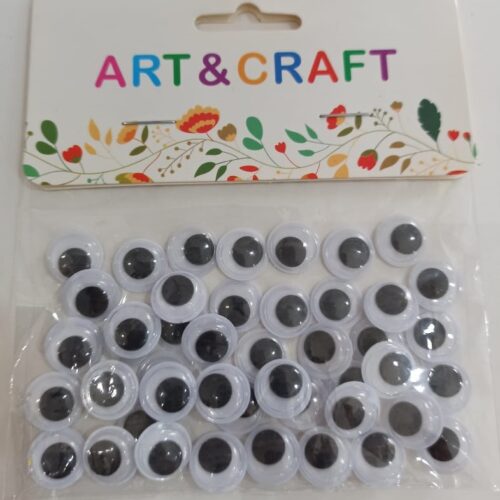 OJOS MOVILES 12MM X 20 PARES APROX