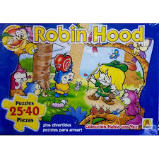 IMPLAS PUZZLE 25 Y 40 ROBIN HOOD  44