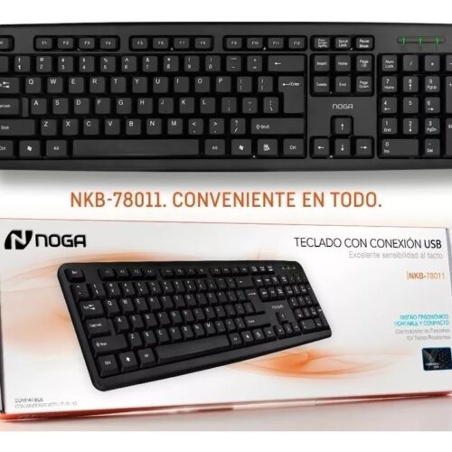 TECLADO NETMAK USB