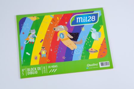 BLOCK DIBUJO Nº 6 COLOR X 24 HJ LUMA**