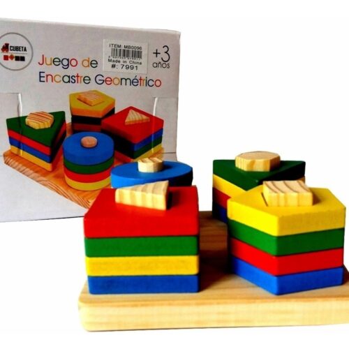 JUEGO DE ENCASTRE GEOMETRICO 7991