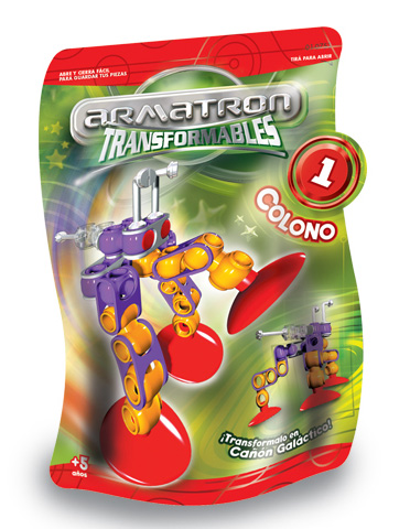 BLOCKY ARMATRON TRANSFORMABLE Nº 1  753