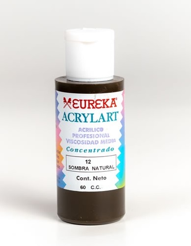 ACRILICO EUREKA X 60CC SOMBRA NATURAL
