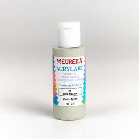 ACRILICO EUREKA X 60CC GRIS DELFIN