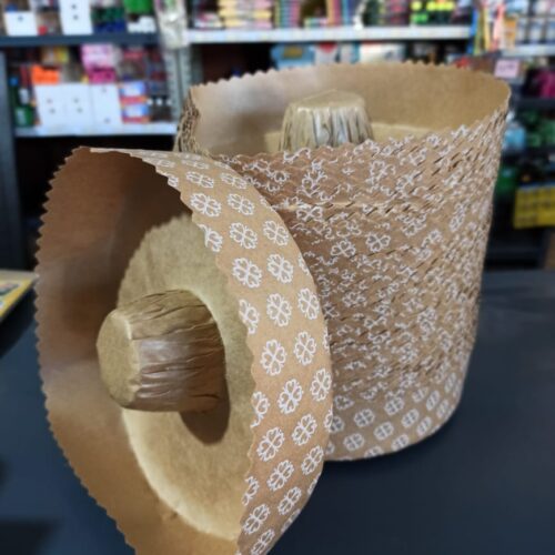 MOLDES ROSCA DE PAPEL 22 CM X UNIDAD
