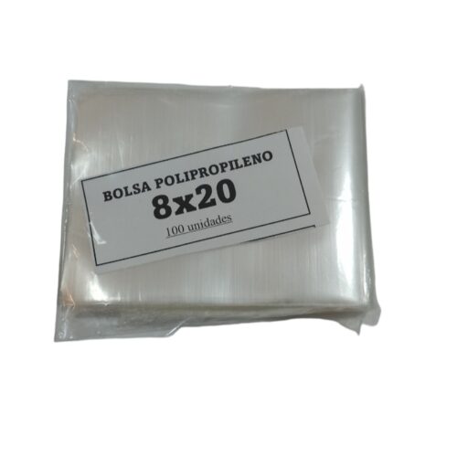 BOLSA PPP 08X20 X 200 UNIDADES