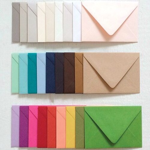 SOBRE COMERCIAL COLOR 11,4X16,2 X UNI.
