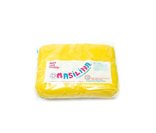 MASA X 1 KG AMARILLA "MASILINA" NO TOXICA