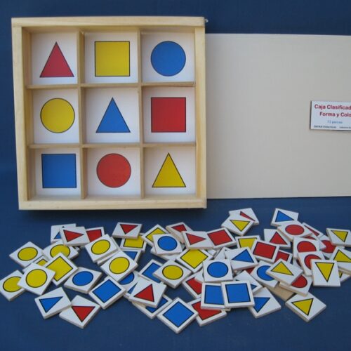 CAJA CLASIF.DE FORMA Y COLOR 72PZ 013 DY