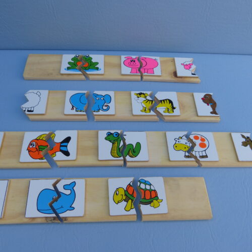 DOMINO PARTE TODO ANIMALES 13PZ 026  DY
