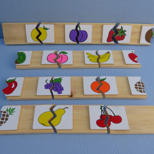DOMINO PARTE TODO FRUTS  13PZ 027 DY