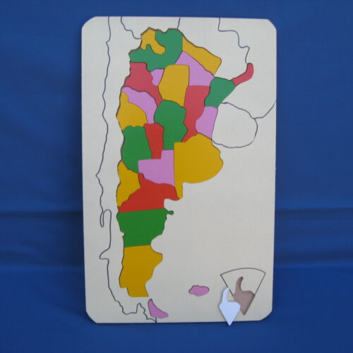 ENCAJE MAPA REP.ARGENTINA 033 DY