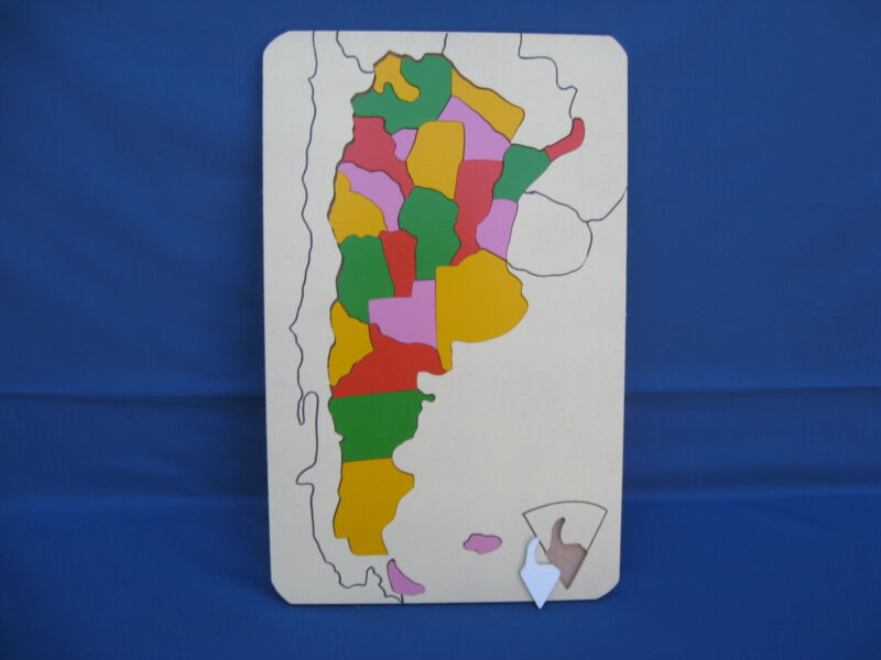 ENCAJE MAPA REP.ARGENTINA 033 DY