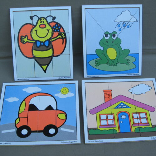 SET DE ROMPECABEZA X 4  034 DY