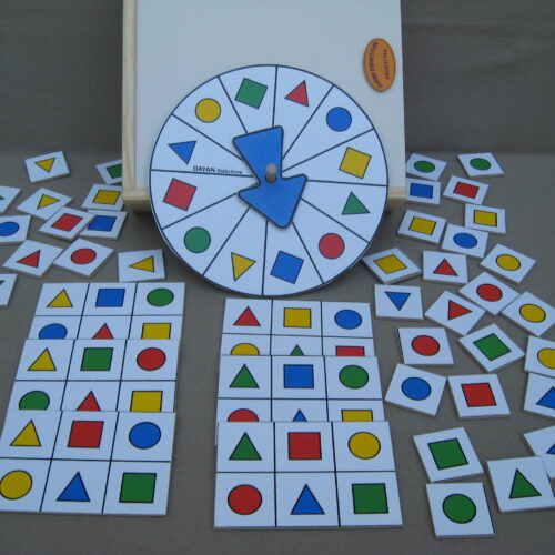 LOTERIA FIG.GEOMETRICA  (RULETA) 035 DY