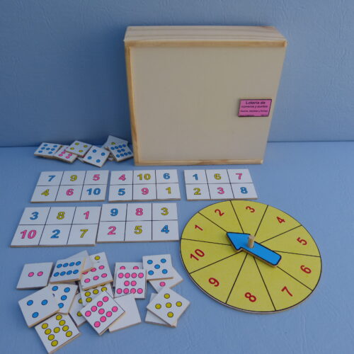 LOTERIA DE NUMEROS Y PUNTOS (RULETA) 35PZ 090 DY