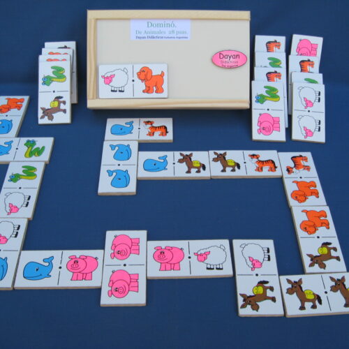 DOMINO DE ANIMALES 28PZ 105 DY  