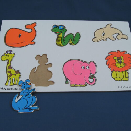 ENCAJE DE ANIMALES 108 DY