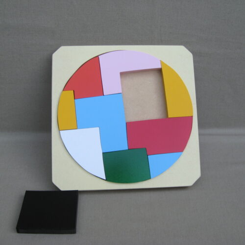 ENCAJE MOSAICO CIRCULO 10PZ 119 DY