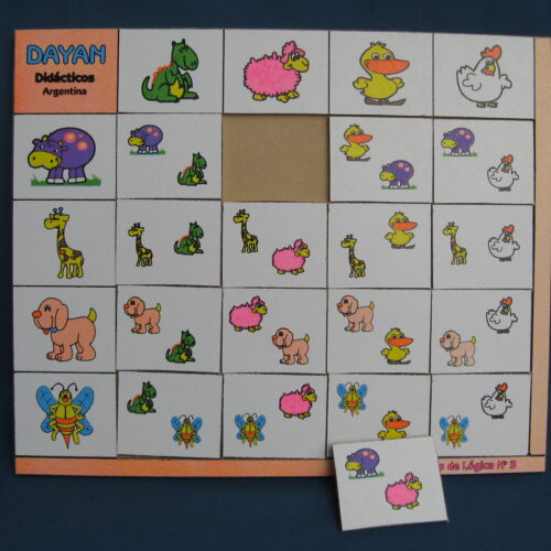 JUEGO DE LOGICA Nº3 16FICHAS 143 DY