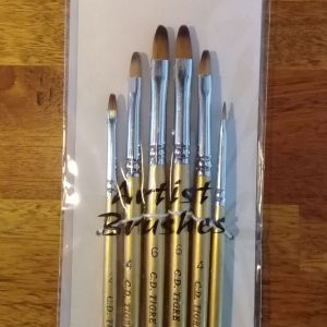PINCEL 702 TIGRE X 3 UNI  Nº 6, 4, 2