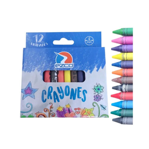 CERAS/CRAYON FINOS X 12 EZCO***