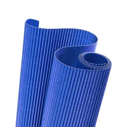 CARTON MICROCORRUGADO AZUL 50X70CM             