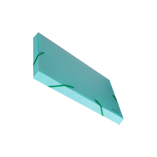 CAJA ARCHIVO VERDE PASTEL 2CM 4A PLASTICA**