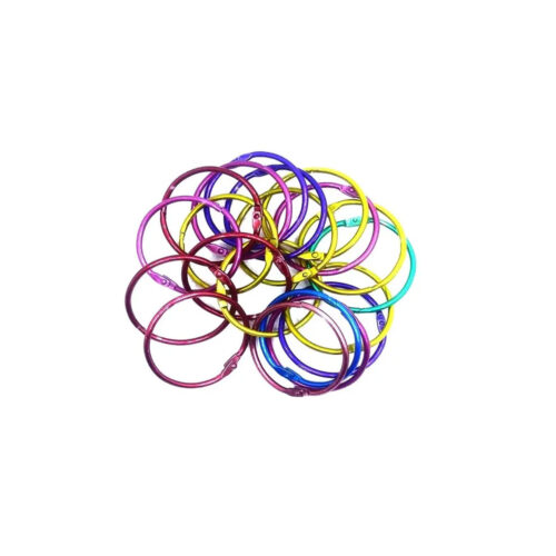 AROS P/CARPETA 5OMM MULTICOLOR EZCO