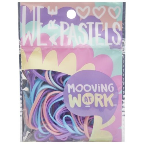 BANDAS ELASTICAS PASTEL/NEON MOOVING X16GRS