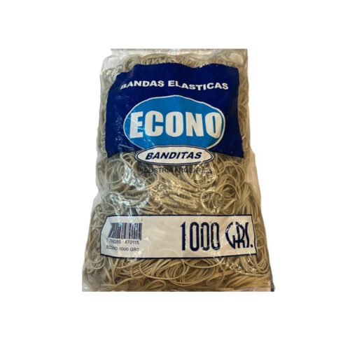 BANDAS ELASTICAS X 1KG ECONOQ