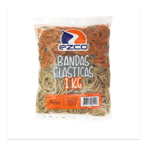 BANDAS ELASTICAS X 1KG EZCO