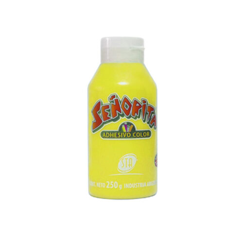 ADHESIVO COLOR X 250GR AMARILLO