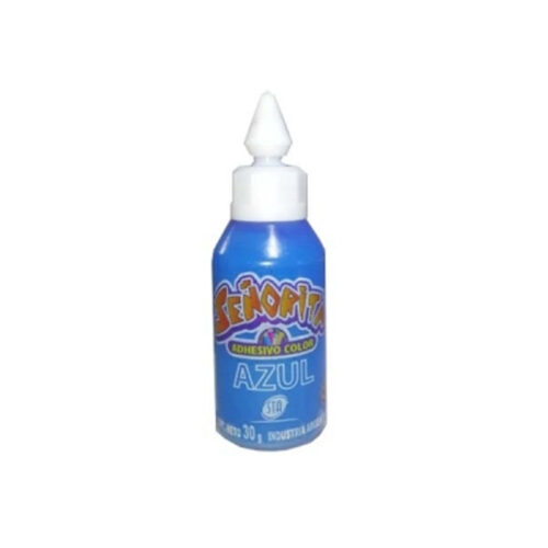 ADHESIVO COLOR AZUL X 30GR
