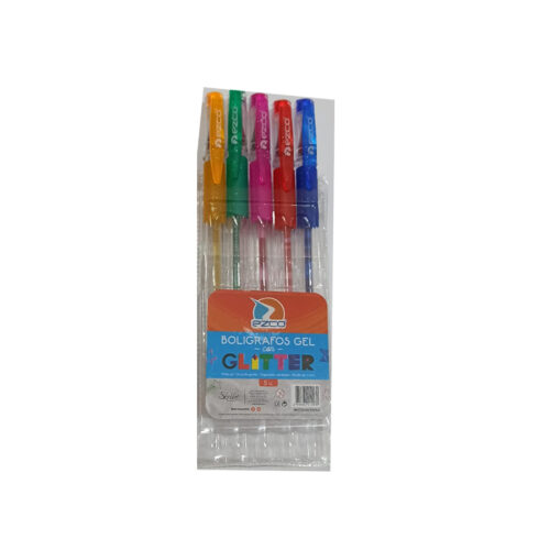 BOLIGRAFO GEL BRILLITOS  X 5 EZCO