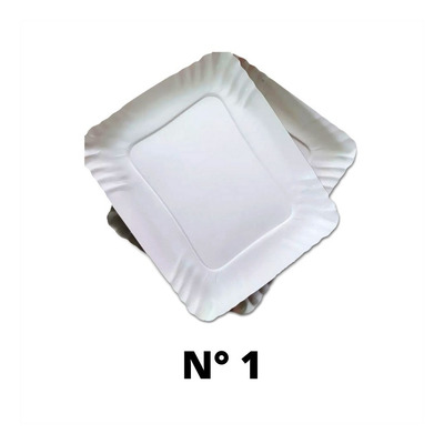 BANDEJA DE CARTON Nº 1 RECTANGULAR ESP X UNIDAD