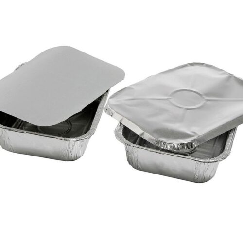 FUENTE C/TAPA ALUMINIO X 25 UNID.16 X 23 CM F100